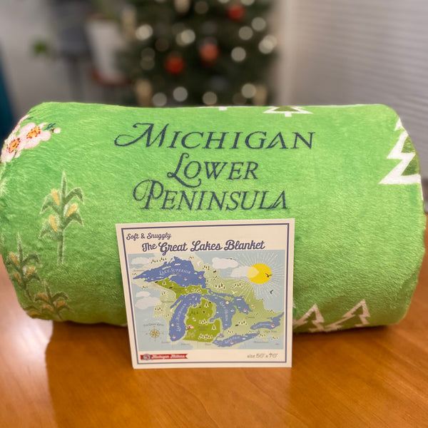 Great Lakes Plush Blanket