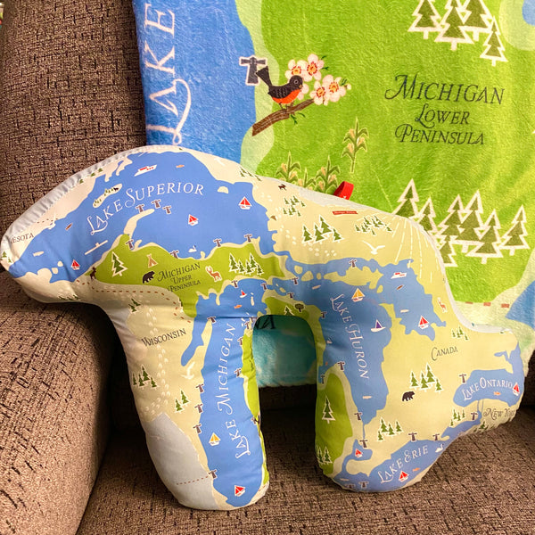 GO GREAT LAKES Deluxe Travel Pillow