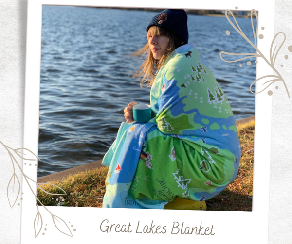 Great Lakes Plush Blanket