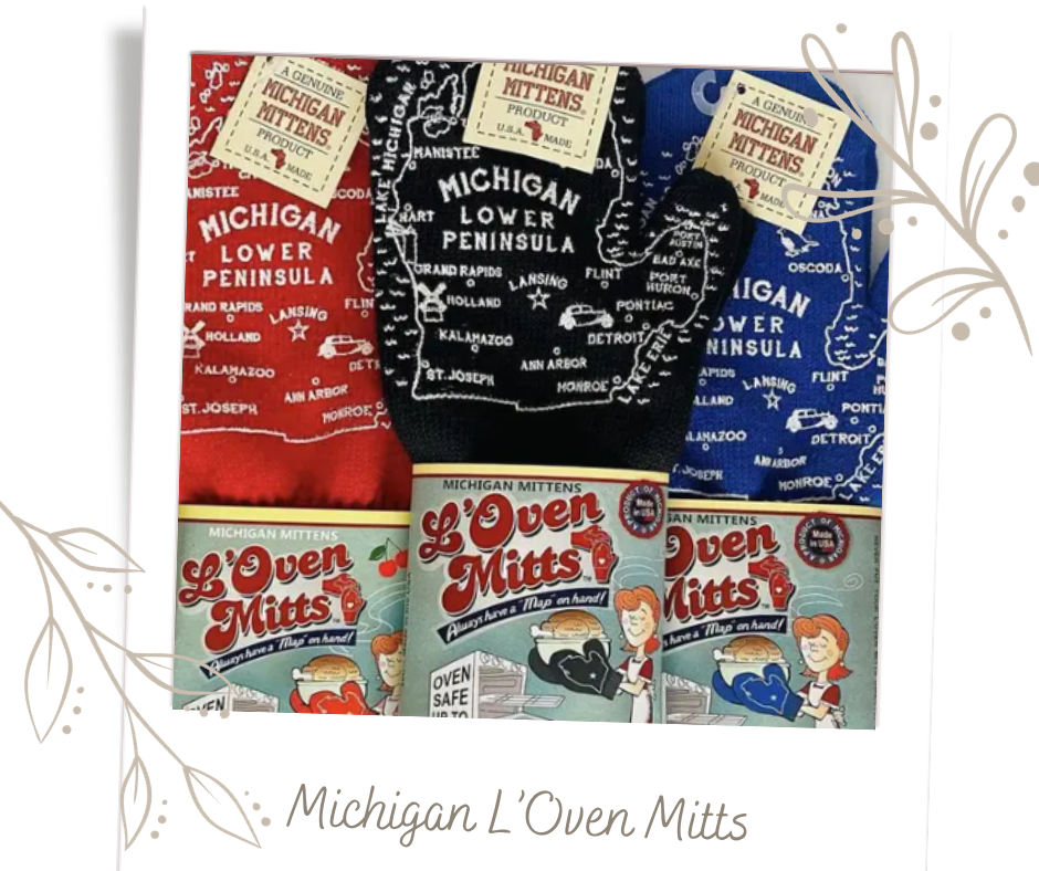 Michigan Map Oven Mitt - 2 pack