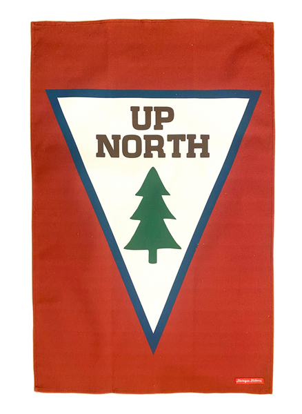 Michigan Tea Towel/Camp Flag