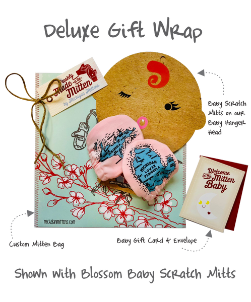 Michigan Mittens Baby Scratch Mitts