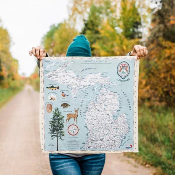 "WEAR THIS MAP" - Bandana