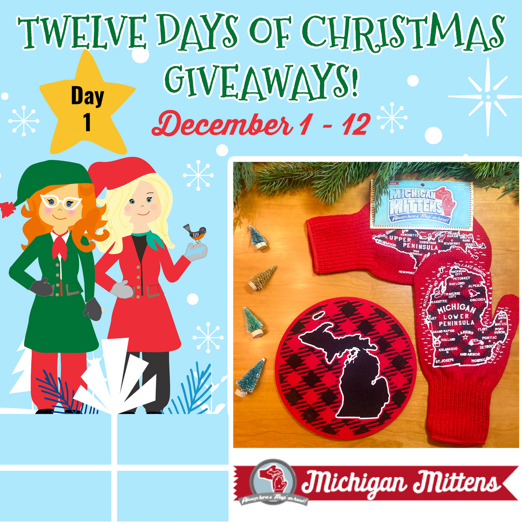 12 DAYS OF CHRISTMAS GIVEAWAYS!