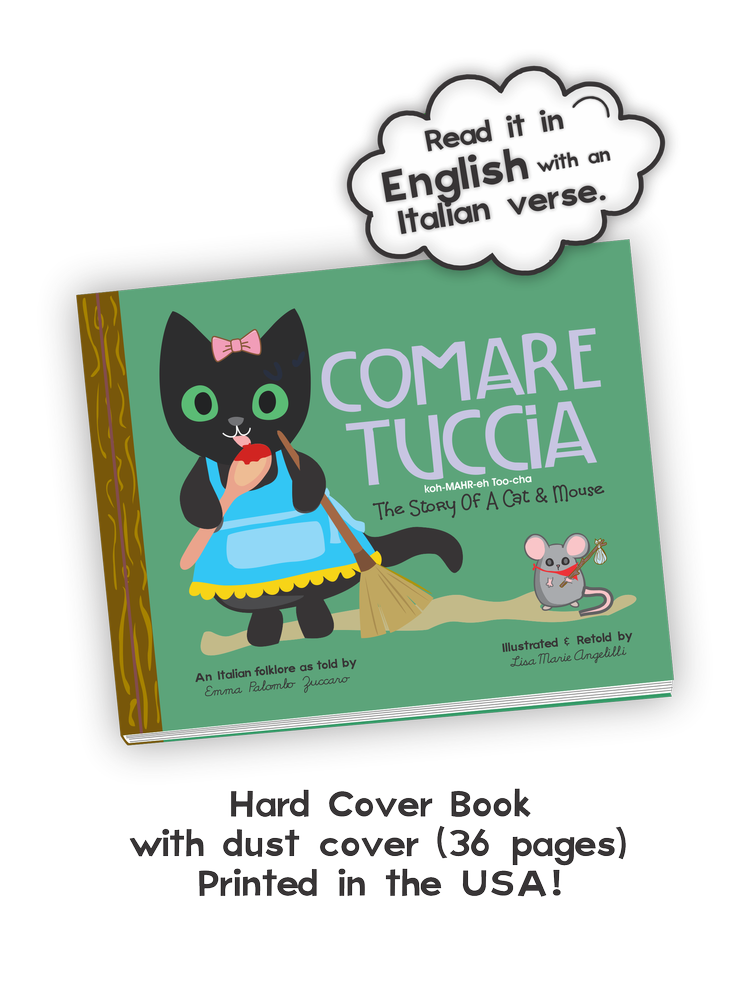 Comare Tuccia Book - The Story of a Cat & Mouse