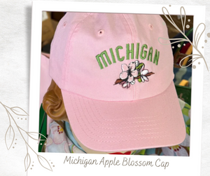 Michigan Apple Blossom Cap