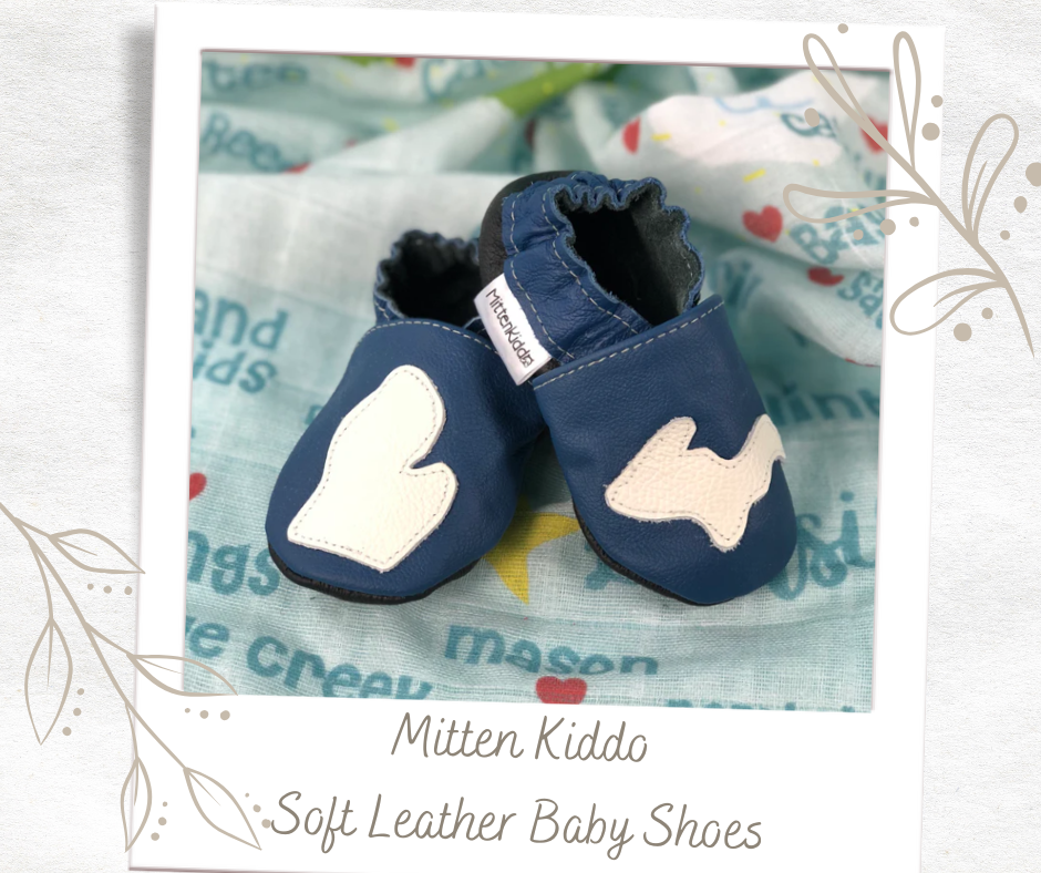 MITTEN KIDDO - Soft Leather Baby Shoes – Michigan Mittens