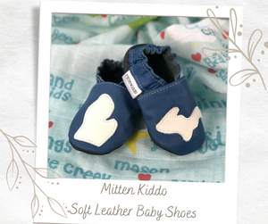 MITTEN KIDDO - Soft Leather Baby Shoes