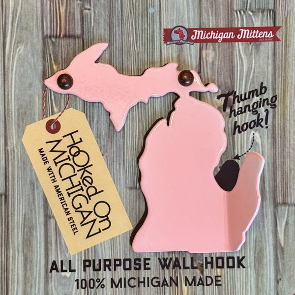 Hooked on Michigan-Decorative Wall Hook