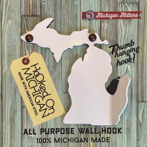 Hooked on Michigan-Decorative Wall Hook