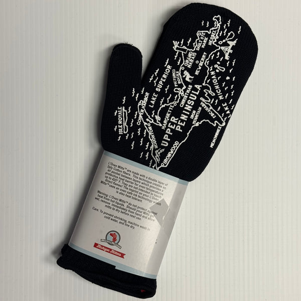 Michigan L'Oven Mitts - Now we're cookin'