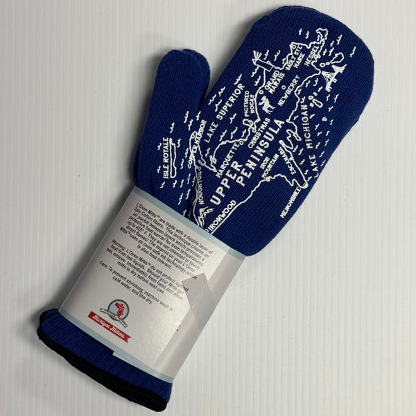 Michigan L'Oven Mitts - Now we're cookin'