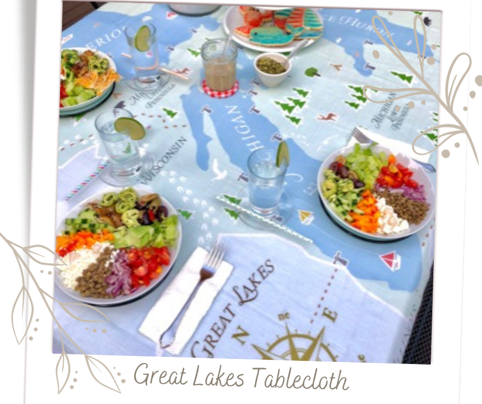 Great Lakes Table Cloth