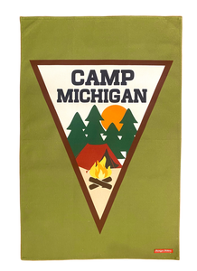 Michigan Tea Towel/Camp Flag