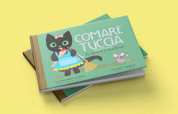 Comare Tuccia Book - The Story of a Cat & Mouse