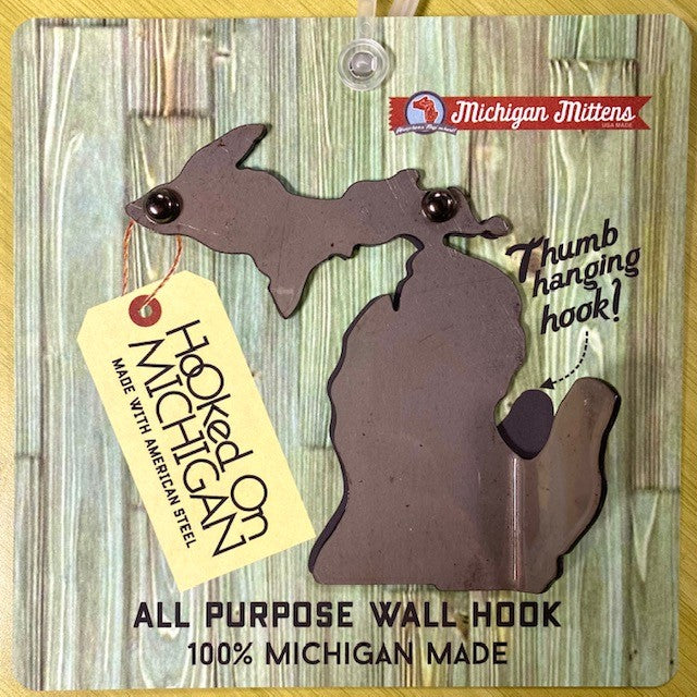 Hooked on Michigan-Decorative Wall Hook