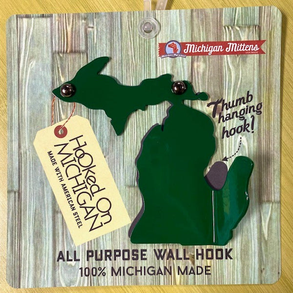 Hooked on Michigan-Decorative Wall Hook