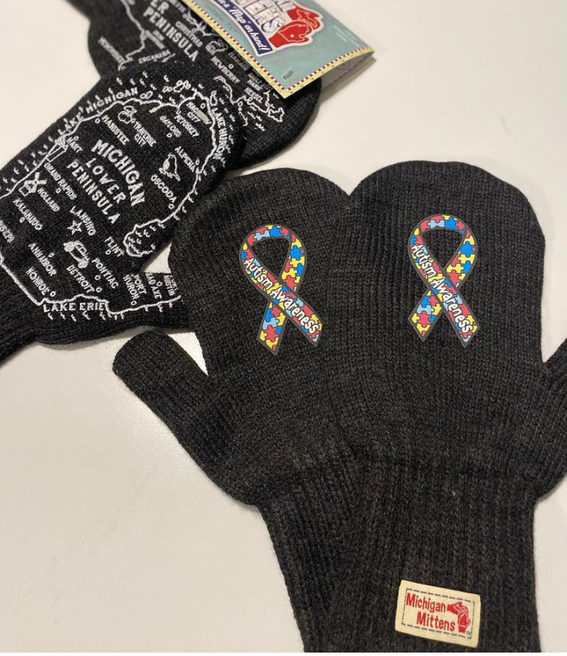 Limited Edition Autism Awareness Mittens