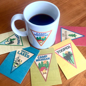 Favorite USA Made "Camp Michigan" Mug